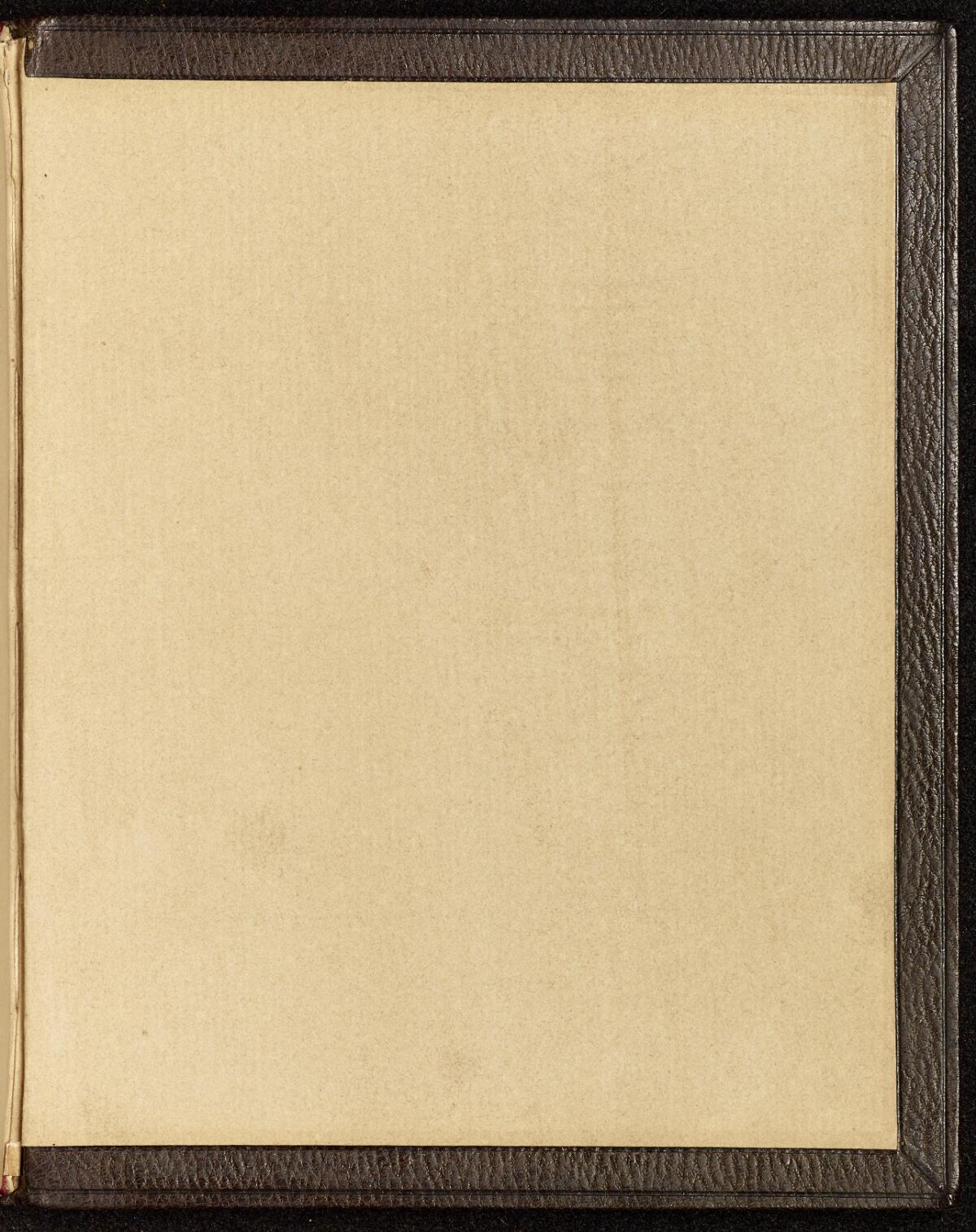 Front paste-down, Manchester Hebrew MS 25 (Deuteronomy)