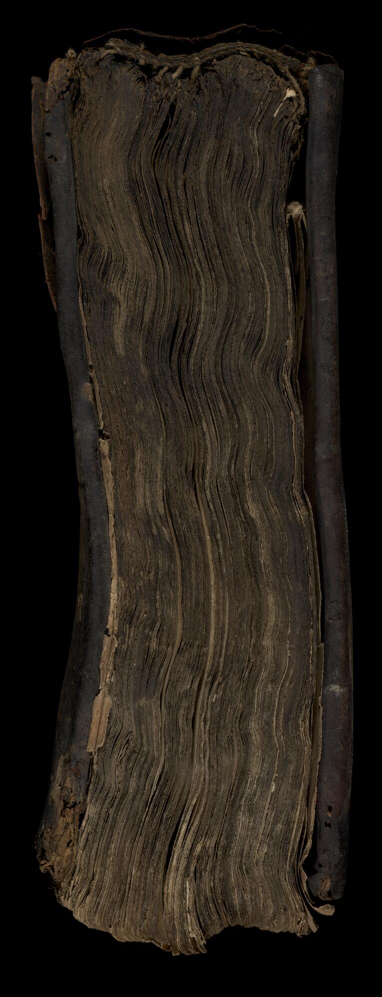 Head, Gaster Hebrew MS 673 (Latter Prophets)
