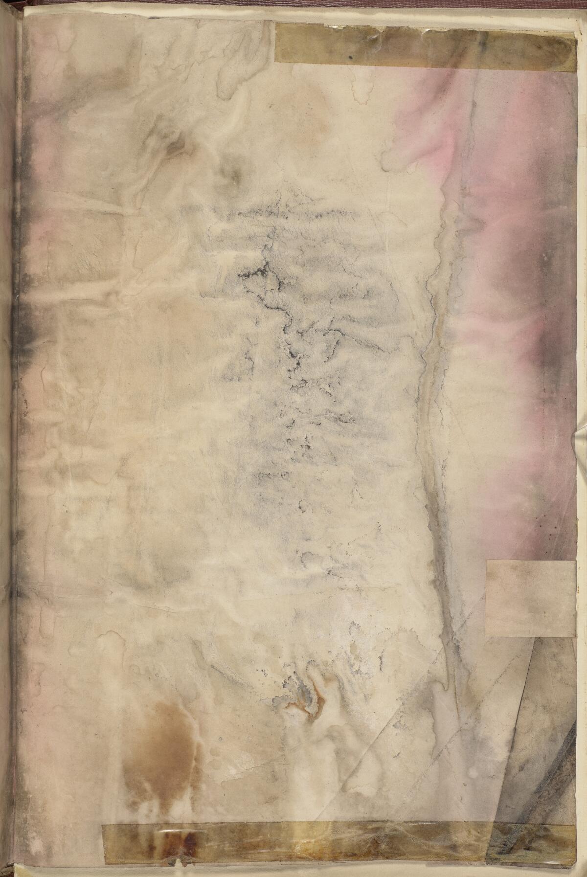 Flyleaf ii verso, Gaster Trilingual Samaritan Pentateuch (MS 814)