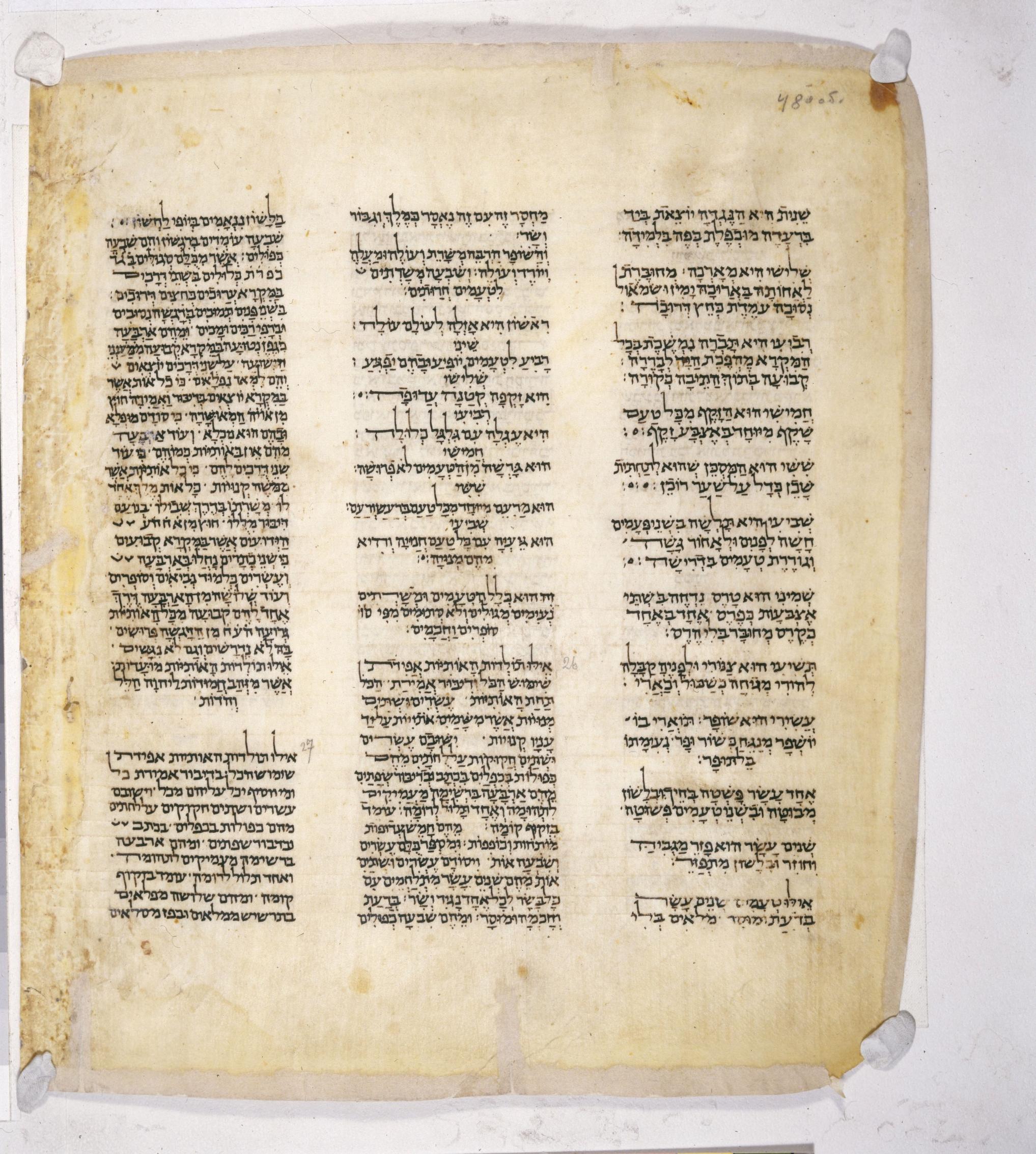 480 verso, Leningrad Codex