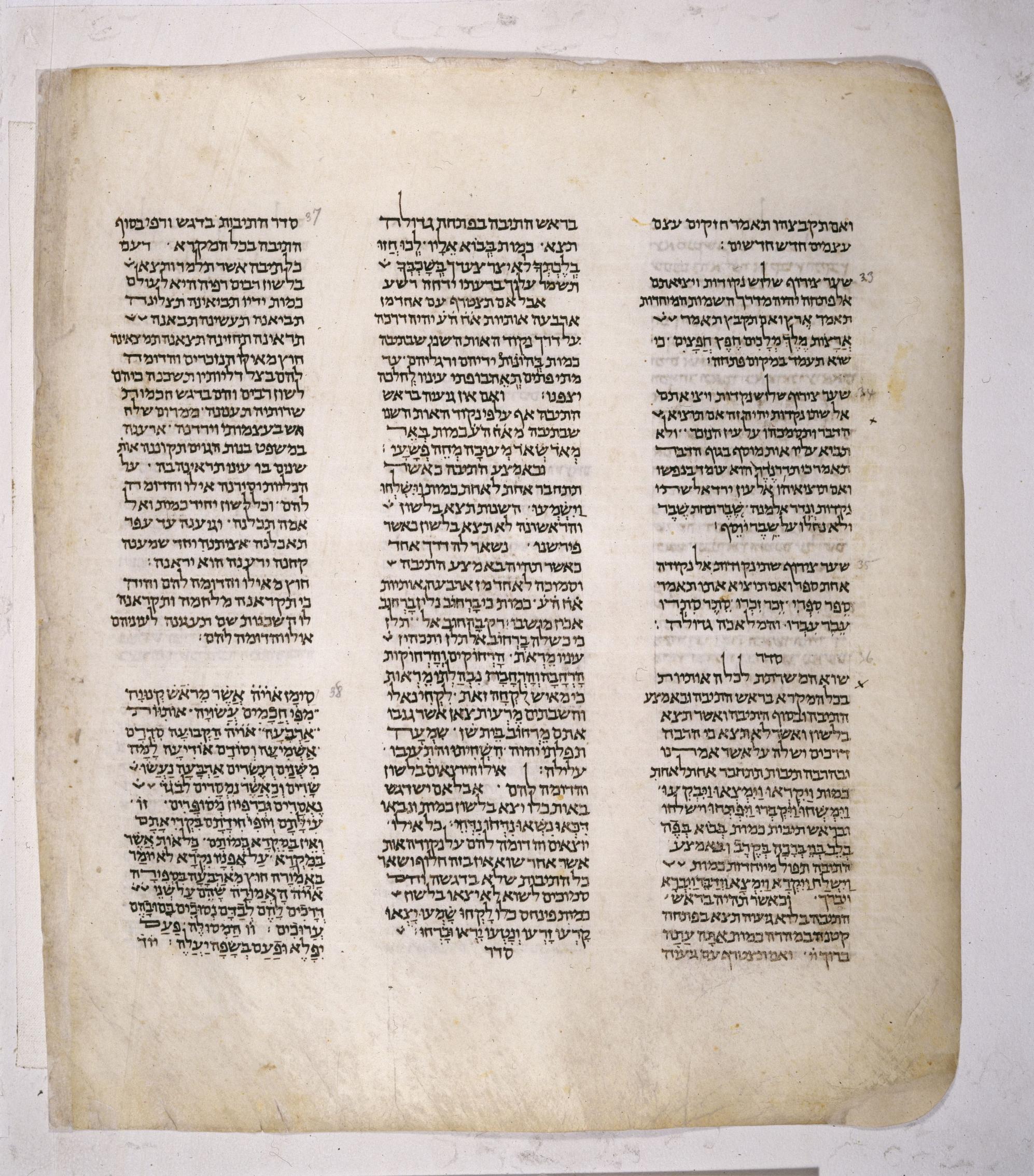 481 verso, Leningrad Codex