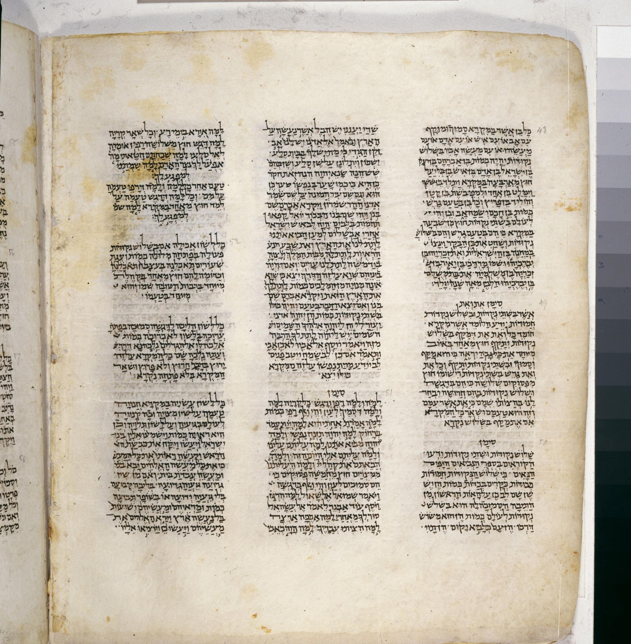 483 verso, Leningrad Codex